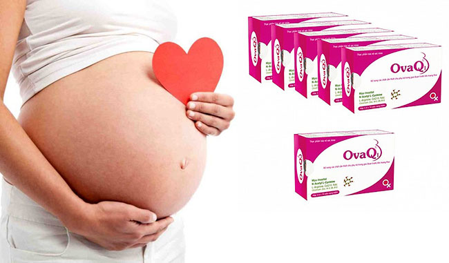 OvaQ1 cải hiện chất lượng trứng, giúp đỡ tăng khả năng mang bầu nữ giới muộn con