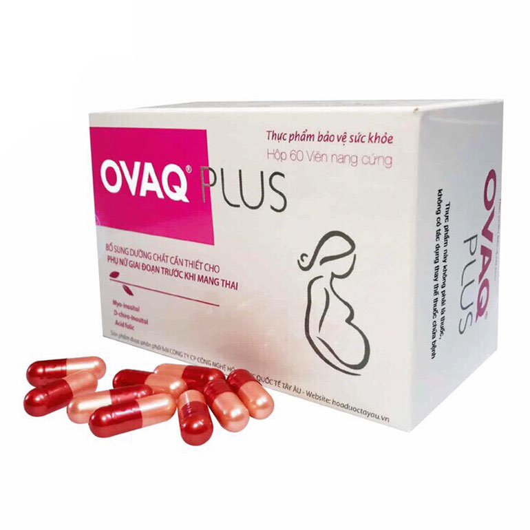 Viên uống Ovaq Plus giúp đỡ tăng cường sinh lý nữ