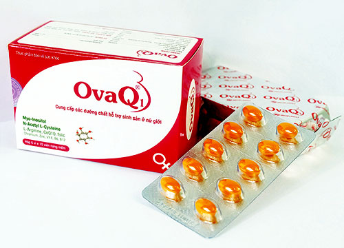 Viên uống giúp đỡ tăng khả năng thụ thai OvaQ1