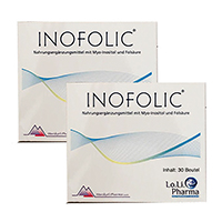 Bột uống Inofolic giúp đỡ tăng cường sức khỏe sinh sản nữ