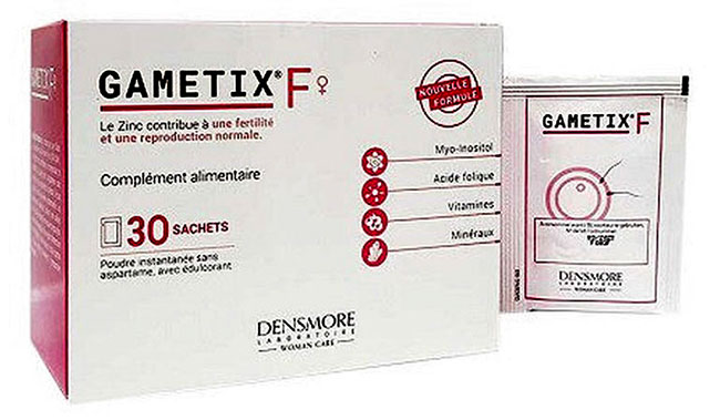 Gametix F giúp đỡ tăng cường sinh lý nữ
