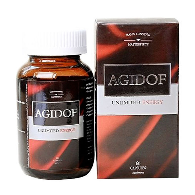 Agidof -  Viên uống cải thiện dần sinh lý, hỗ trợ quý ông thêm sung sức