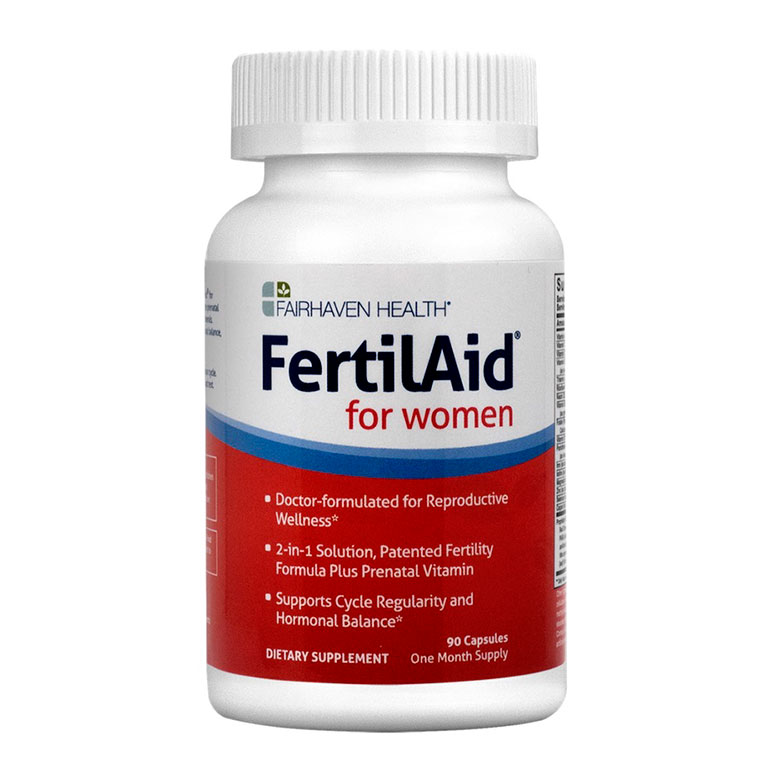 Viên uống FertilAid for Women hộp 90 viên mẫu mới