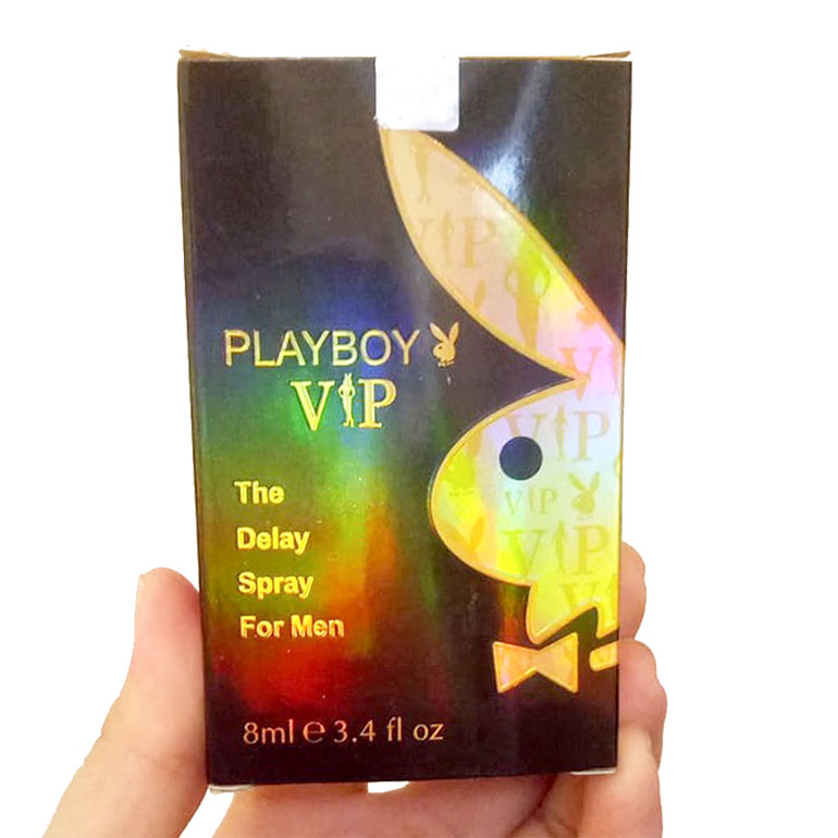 Xịt Playboy Vip Hỗ Trợ Kéo Dài Thời Gian Cho Nam Của Mỹ 8ml