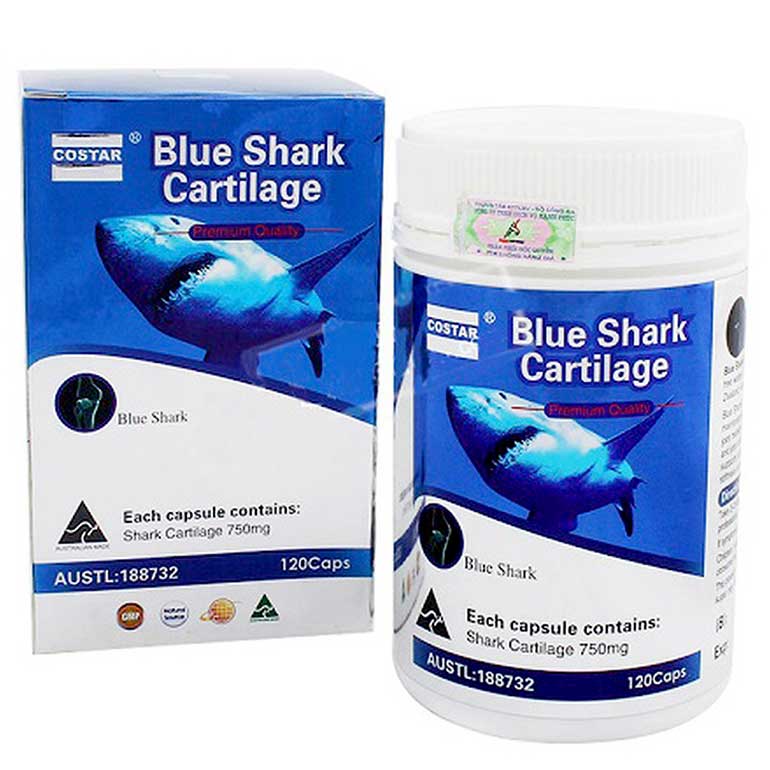 Sụn Cá Mập Costar Blue Shark Cartilage 750mg
