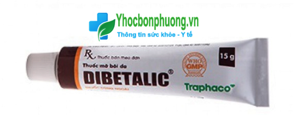 Thuốc mỡ bôi da Dibetalic – một sản phẩm của Traphaco